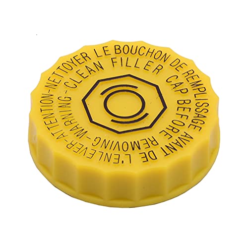 HAOTOM Brake Master Cylinder Reservoir Cap Replacement For Jeep Patriot Compass GRAND CHEROKEE Dodge Grand Caravan Chrysler Town Country PT CRUISER 5014518AA ‎04683656AB 42053 4683656 68398161AA - Image 1