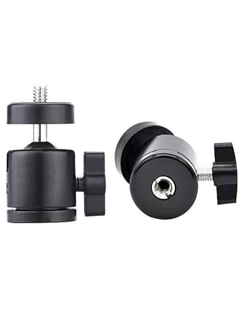 GENPRO 360 Degree Rotating Swivel Mini Ball Head: Compact ball head for camera rotation. (Model: Q29) - Image 2