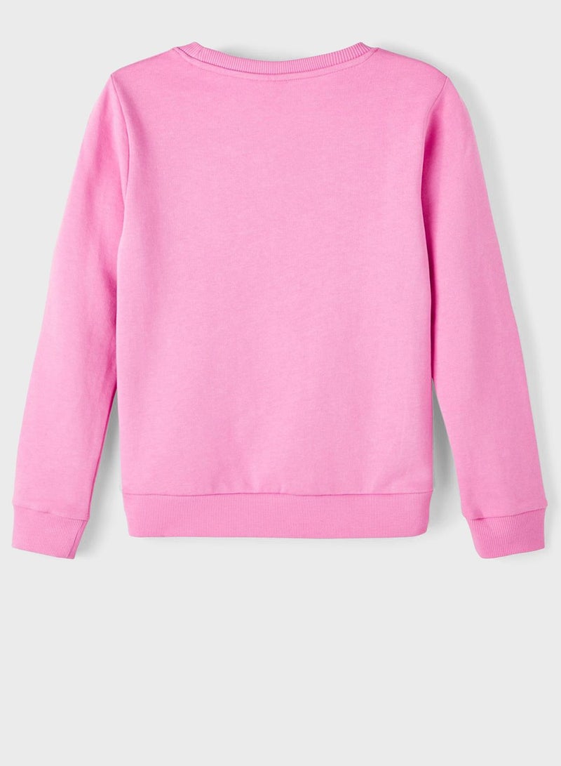 نيم ات سويت شيرت بطبعة كتابة - Image 2