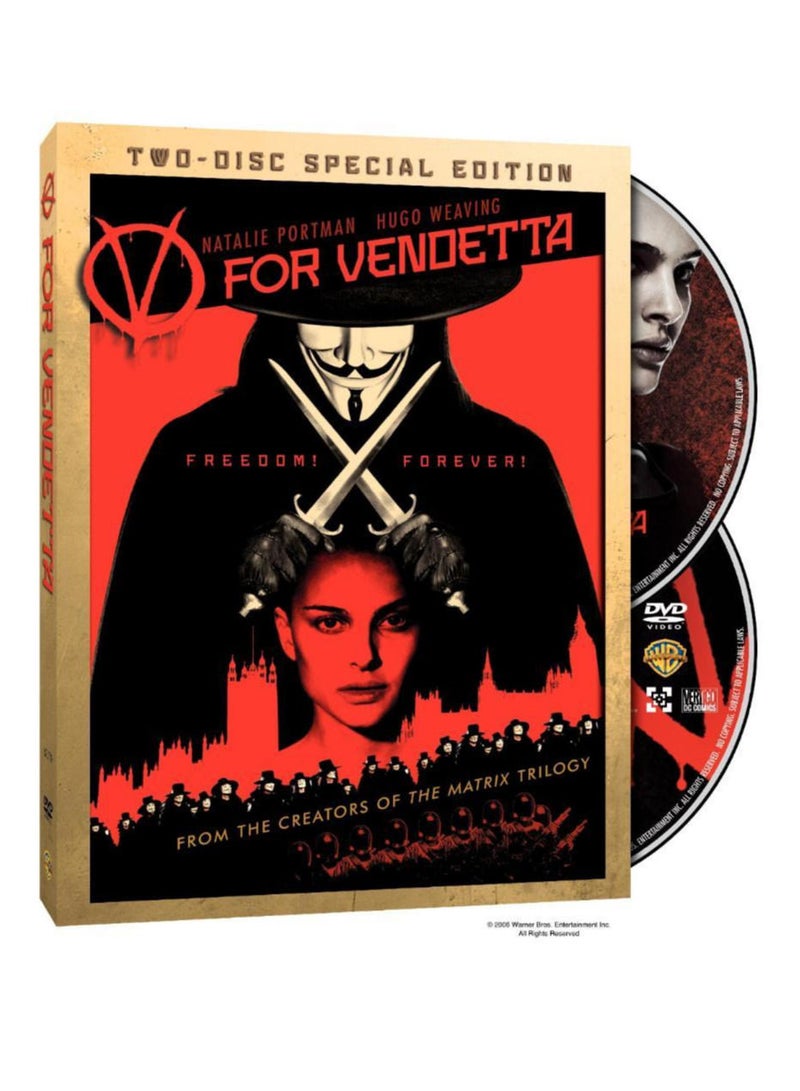 V For Vendetta - 2 Disc Special Edition - DVD - Arabic Subtitle Included