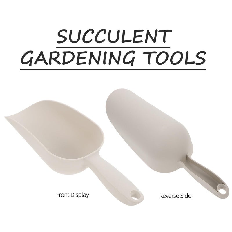 Small Plastic Garden Trowel Shovel for Planting Succulents Lightweight Hand Tool - Image 4