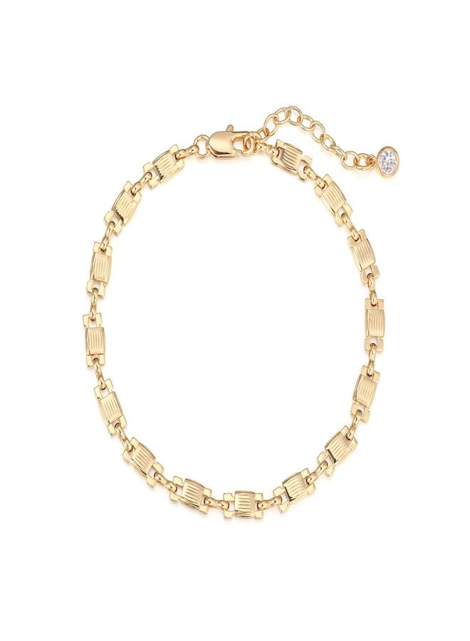 BENEIGE Gold Bracelets for Women,14k Gold Paperclip Bracelets Binding Bracelet, Adjustable Bracelets for Women, Dainty Handmade Link Bracelet Jewelry for Women - Image 1