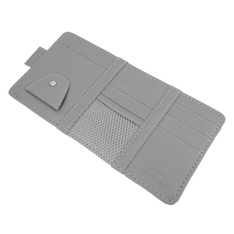 Car Visor Organizer Car Interior Accessories Pocket Organizer Car Sun Visor Card Holder - Image 1