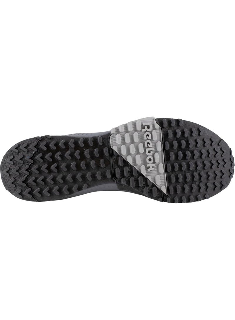 Reebok Work حذاء سلامة رجالي تريل للعمل بمقدمة مركبة وتهوية وخفة رمادي وأسود - Image 4