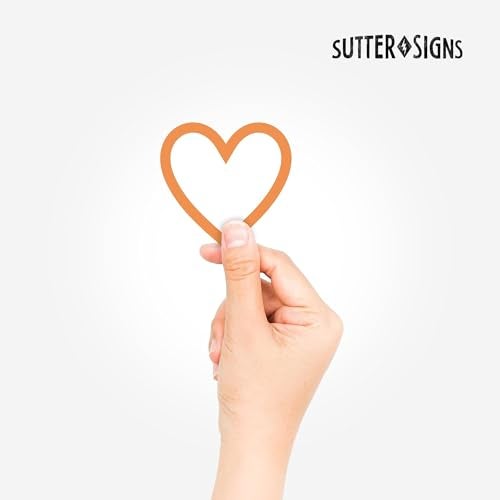 Sutter Signs Paper Heart Cutouts 108pcs | Cut Out Shapes for Bulletin Board, Classroom, Decorations, Crafts. 3" x 3" - Image 3