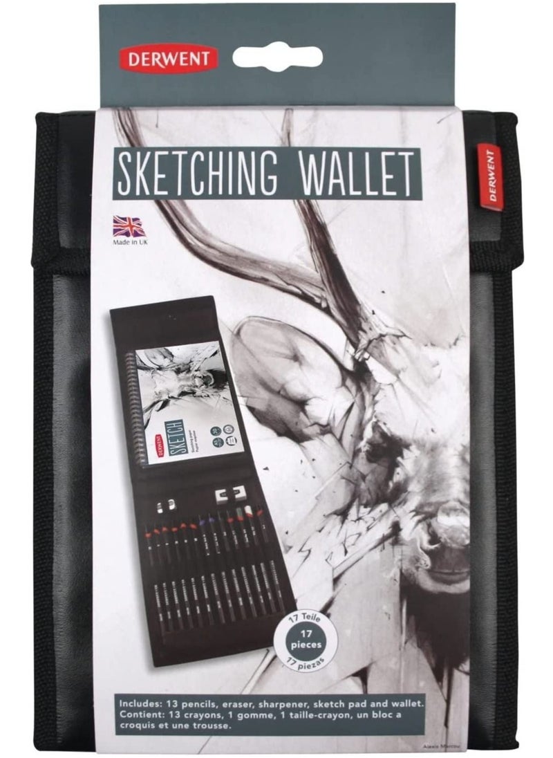 Derwent - Derwent Sketching Wallet Art Set - Image 1