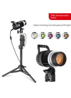 General Photography Fill Light Live Room Always Bright Sun Light Portrait Clothing Video Soft Light Studio Lighting Light-Specifications:J-50S (double Color Temperature Focusing Model) + Burst Flash Mode  - Image 3