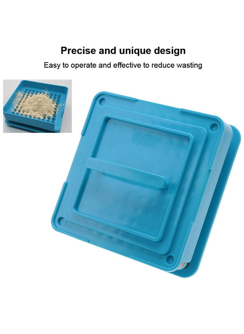 Excefore - Capsule Machine for Capsules with High Efficiency, Capsule Machine, No.000 to 100 Holes, Suitable for Small Factories, Pharmacies, Sample Rooms, Laboratories, Hospitals, Blue - Image 1