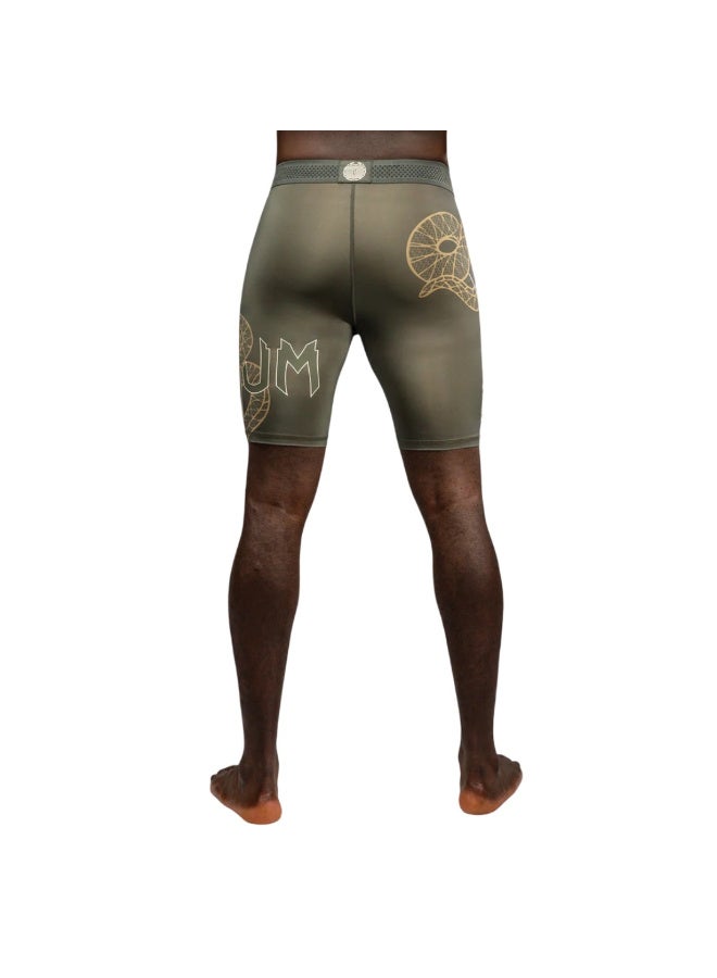 VENUM SERPENTI VALE TUDO SHORTS KAKI/BRONZE/IVORY - Image 3