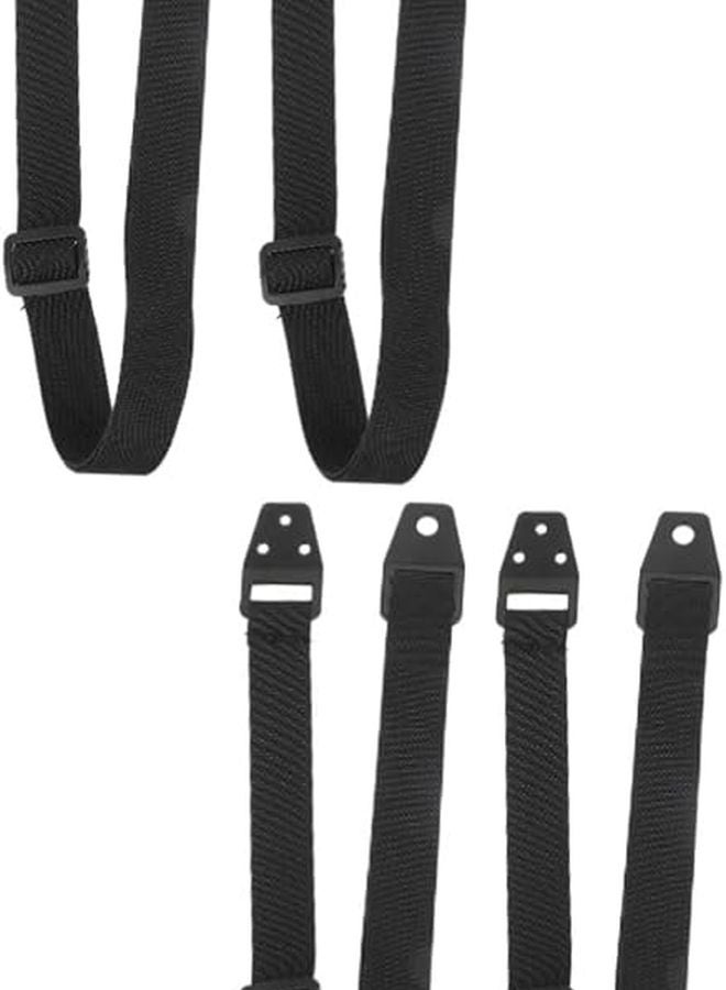 ميكيكيت 4 قطع أحزمة أمان التلفزيون، أحزمة تثبيت الأثاث، تركيب آمن للمنزل - Image 1