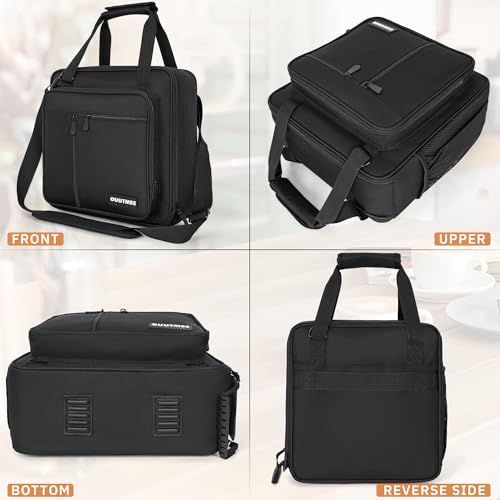 OUUTMEE Coffee Maker Carrying Bag Compatible with Keurig K-Mini or K-Mini Plus, Single Serve Coffee Brewer Portable Storage Bag with Extra Pockets, Storage Tote Case With Multiple Pockets for K-Cup - Image 5