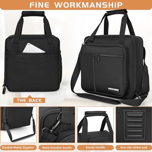 OUUTMEE Coffee Maker Carrying Bag Compatible with Keurig K-Mini or K-Mini Plus, Single Serve Coffee Brewer Portable Storage Bag with Extra Pockets, Storage Tote Case With Multiple Pockets for K-Cup - Image 3