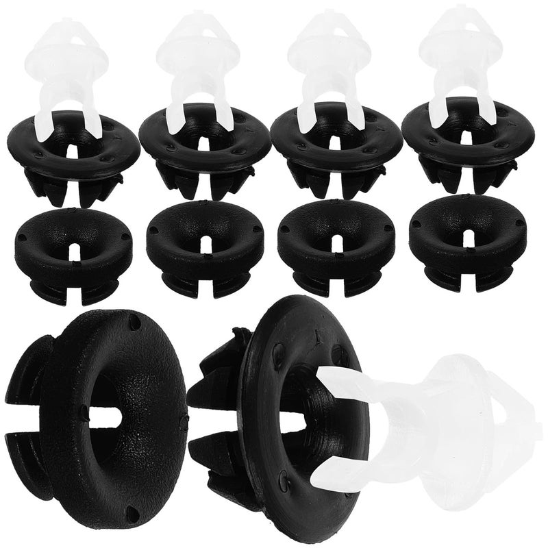 Car Hood Support Clip Set 10 Pieces Engine Hood Support Rod Holder Compatible with Honda for Automotive Replacement Parts - Image 1