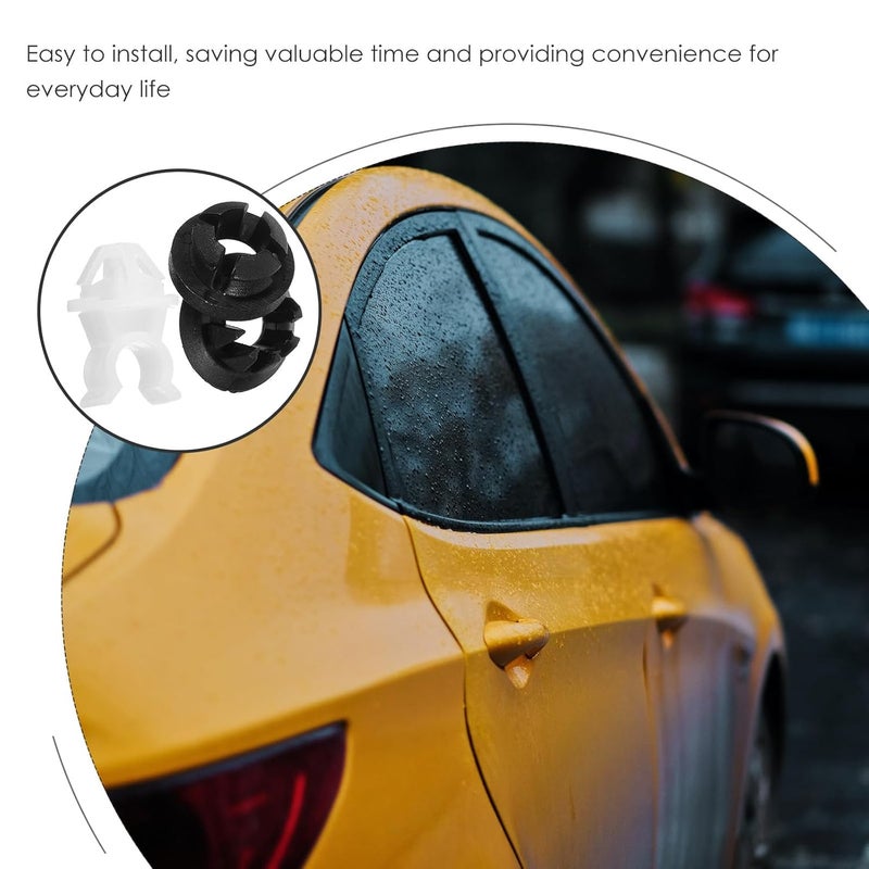 Car Hood Support Clip Set 10 Pieces Engine Hood Support Rod Holder Compatible with Honda for Automotive Replacement Parts - Image 3
