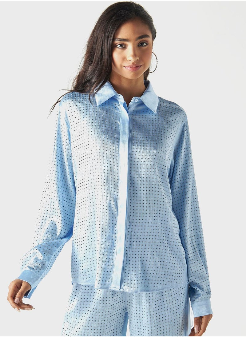 Embellished Button Down Shirt - pzsku/Z537770C4E45ADC1C97A5Z/45/_/1713269784/f8693b1e-97c4-482a-9c5d-60a1a473a21b