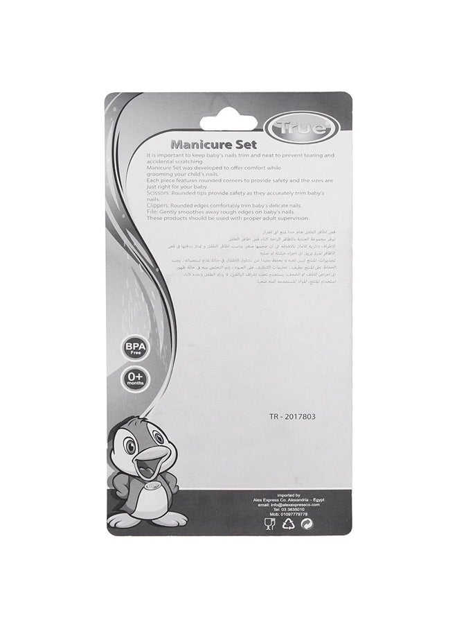 True - True Safety Scissors With Nail Clipper Set - Image 1