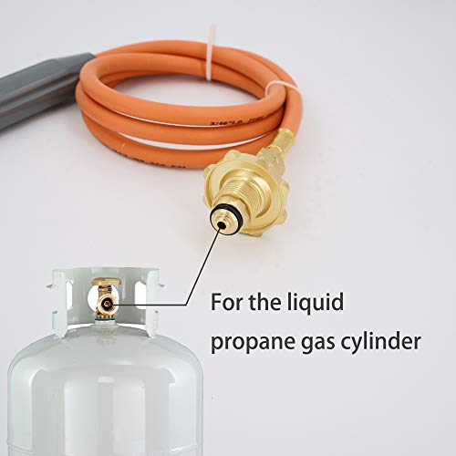 Cybring Welding Torch Fueled By 20 lb Propane With Type 1 Valve, OPD Valve - Image 4