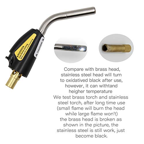 Cybring Welding Torch Fueled By 20 lb Propane With Type 1 Valve, OPD Valve - Image 5