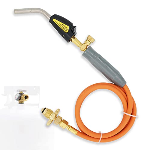 Cybring Welding Torch Fueled By 20 lb Propane With Type 1 Valve, OPD Valve - Image 1