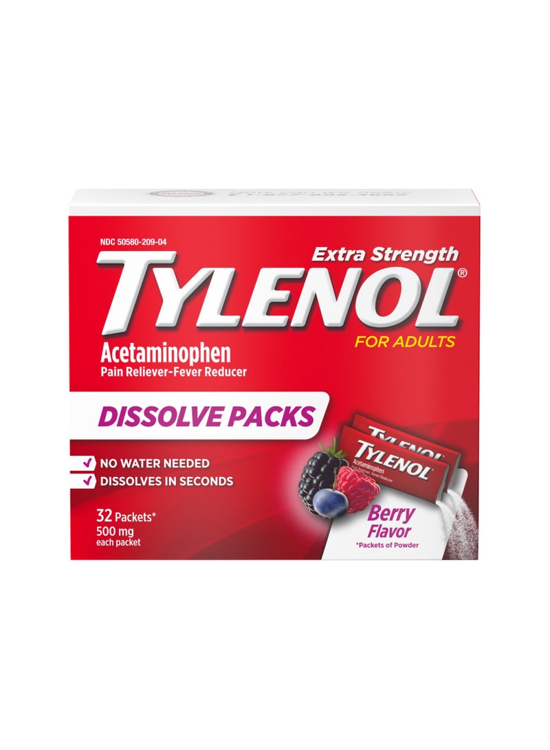 مسكن لتخفيف الآلام والحمى بنكهة التوت