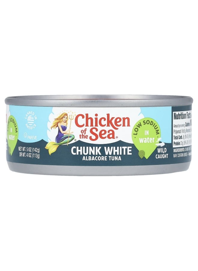 Chicken Of The Sea Chicken of the Sea, Chunk White Albacore Tuna in Water, Wild Caught, 5 oz (142 g)  - Image 1