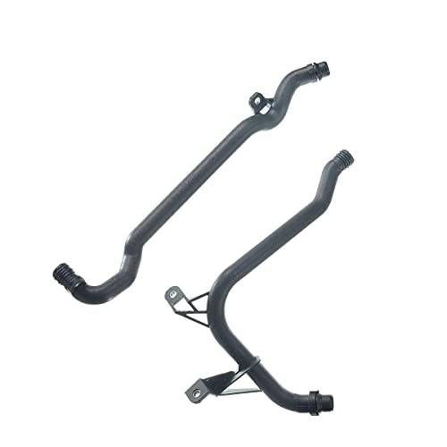 A-Premium أنبوب سائل التبريد لدخول سخان المحرك A-Premium مع حلقات O متوافق مع BMW E36 E39 E46 E85 320i 323i 325i 328i 330i 525i 528i 530i Z3 Z4، 1999-2006، مجموعة 2-PC، استبدال # 11531705210، 11537502525 - Image 3