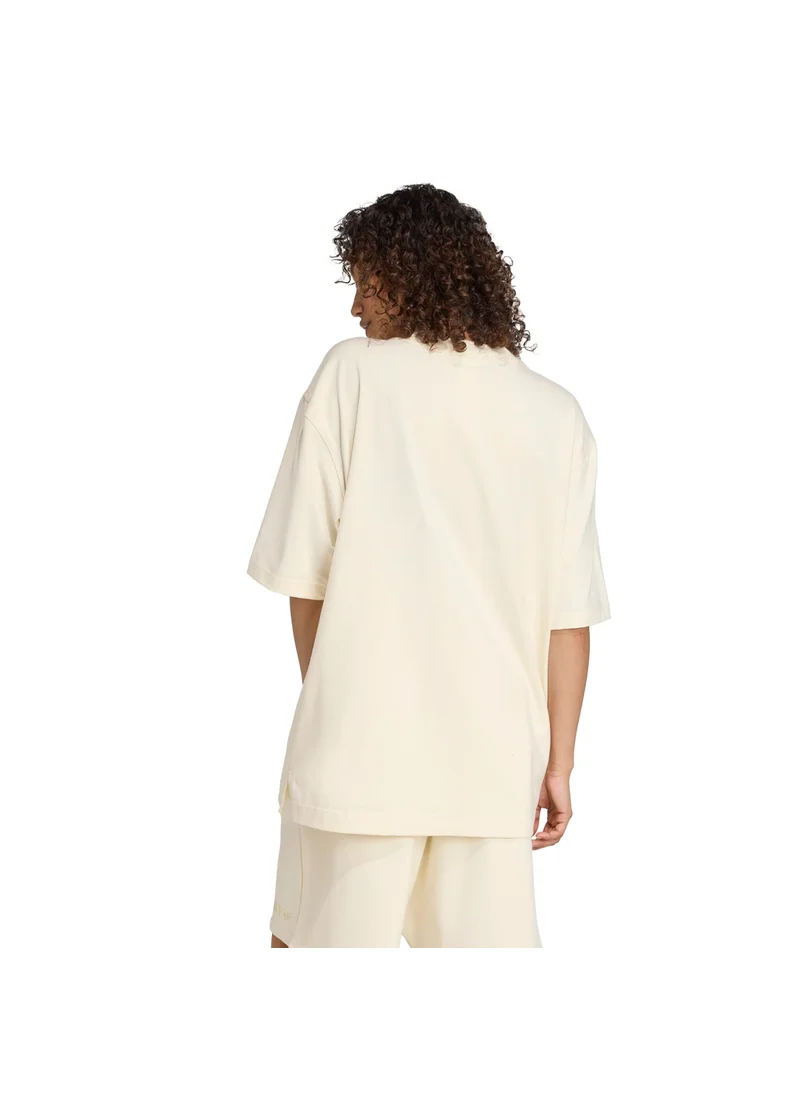 اديداس adidas ESS LIN TEE OS White Originals Women T-SHIRTS