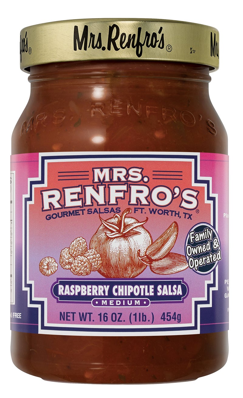 Mrs. Renfro's MRS RENFRO Chipotle Raspberry Salsa, 16 OZ - Image 1