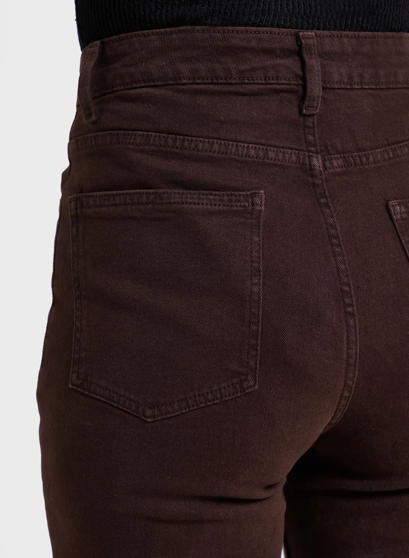 Ginger High Waist  Mom Fit Jeans