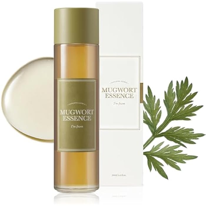 I'm From Mugwort Essence | Vegan Extract - Soothe Sensitive and Irritated Skin, Redness Relief, Refreshing, Korean Hydrating Toner | 5.4 Fl Oz, All Skin Types, PETA Approved - Image 1