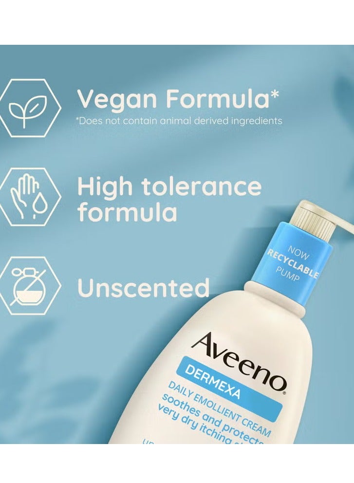 Aveeno Dermexa Cream Duo for Very Dry Itchy Skin 1L Mega Bundle - Image 2