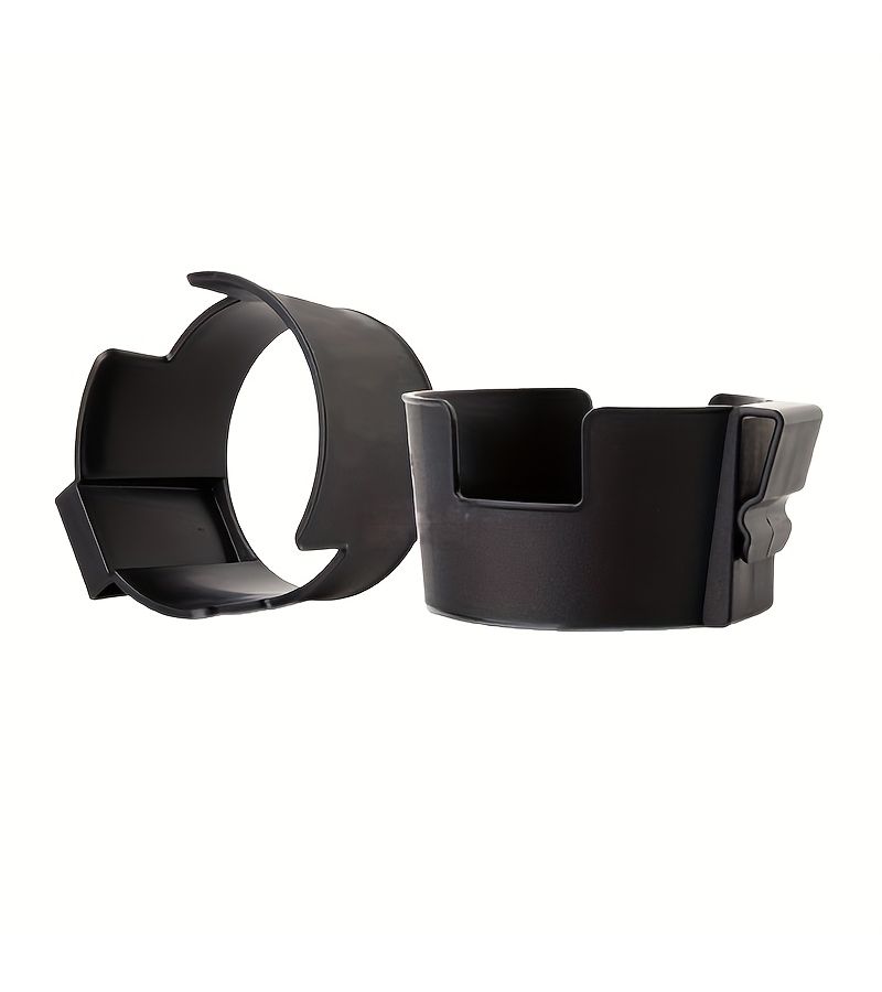 2pcs Motorcycle Cup Holder, Portable Plastic Water Cup Holder for Cart Vehicle - Image 1