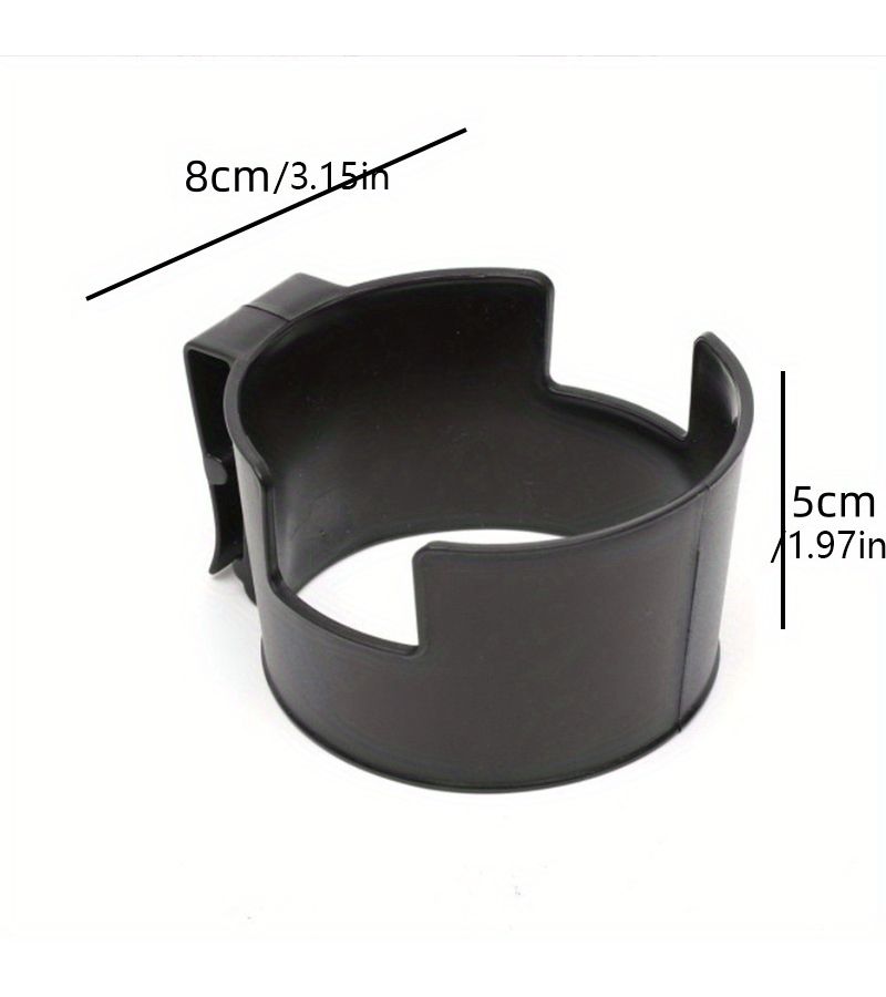 2pcs Motorcycle Cup Holder, Portable Plastic Water Cup Holder for Cart Vehicle - Image 4
