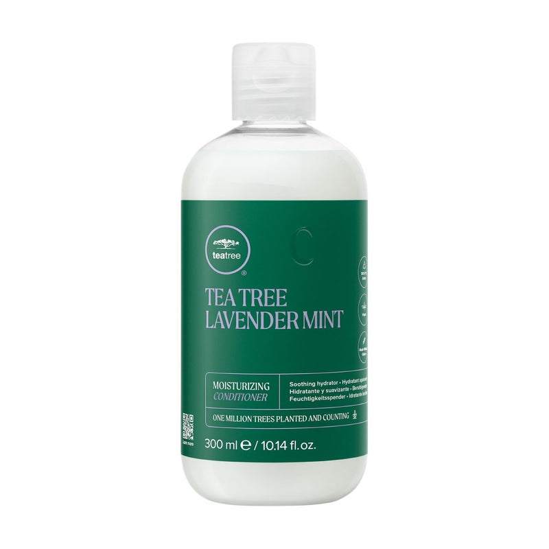 Tea Tree Lavender Mint Moisturizing Conditioner, Hydrates + Soothes, For Coarse + Dry Hair, 10.14 fl. oz. - Image 1