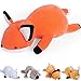 OurHonor 24 inches Fox Weighted Stuffed Animals 42 lbs Weighted Stuffed Animal 42 Pound Weight Plush Fox Plushies Toy Gifts for Kids and Adults - Image 4