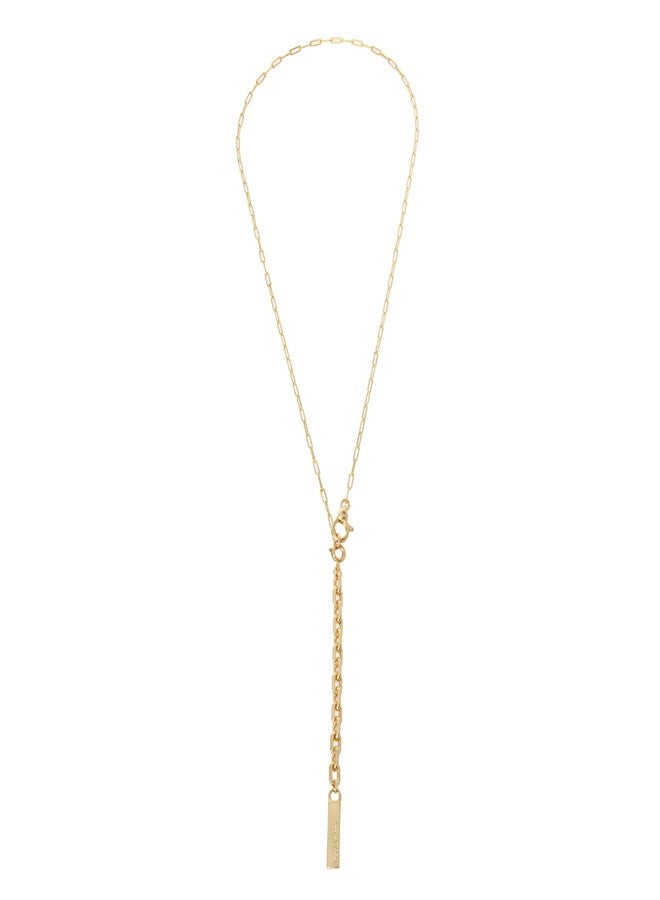 AllSaints Women's Paper Clip Chain Necklace - Image 1