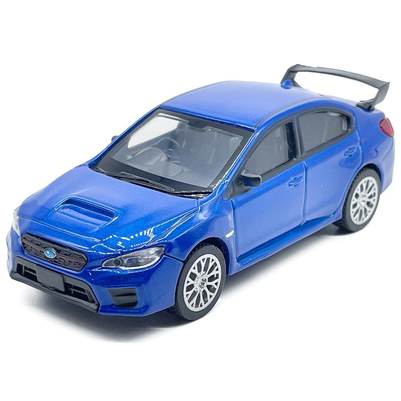 Metanyl 143 Scale 2020 Impreza WRX STI S209 Model Toy Car Diecast Toy Vehicle Racing Sports Sedan Metal Alloy Childrens Pull Back VehicleMens Collection Toys for Boys Kids Gifts Cake TopperBlue - Image 3