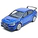 Metanyl 143 Scale 2020 Impreza WRX STI S209 Model Toy Car Diecast Toy Vehicle Racing Sports Sedan Metal Alloy Childrens Pull Back VehicleMens Collection Toys for Boys Kids Gifts Cake TopperBlue - Image 2