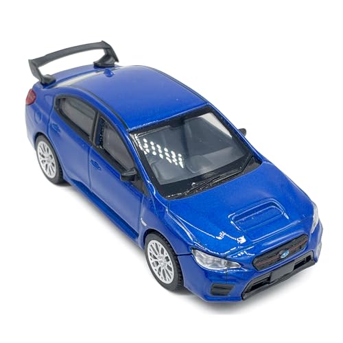 Metanyl 143 Scale 2020 Impreza WRX STI S209 Model Toy Car Diecast Toy Vehicle Racing Sports Sedan Metal Alloy Childrens Pull Back VehicleMens Collection Toys for Boys Kids Gifts Cake TopperBlue - Image 5