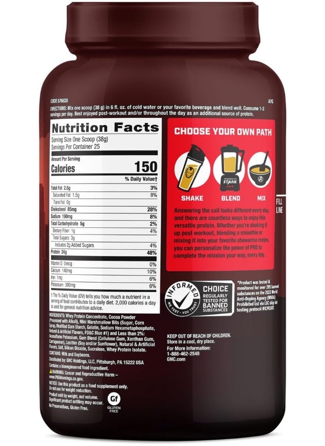 Pro Performance 100% Whey Marvel: High-Flying S'Mores 25 Servings