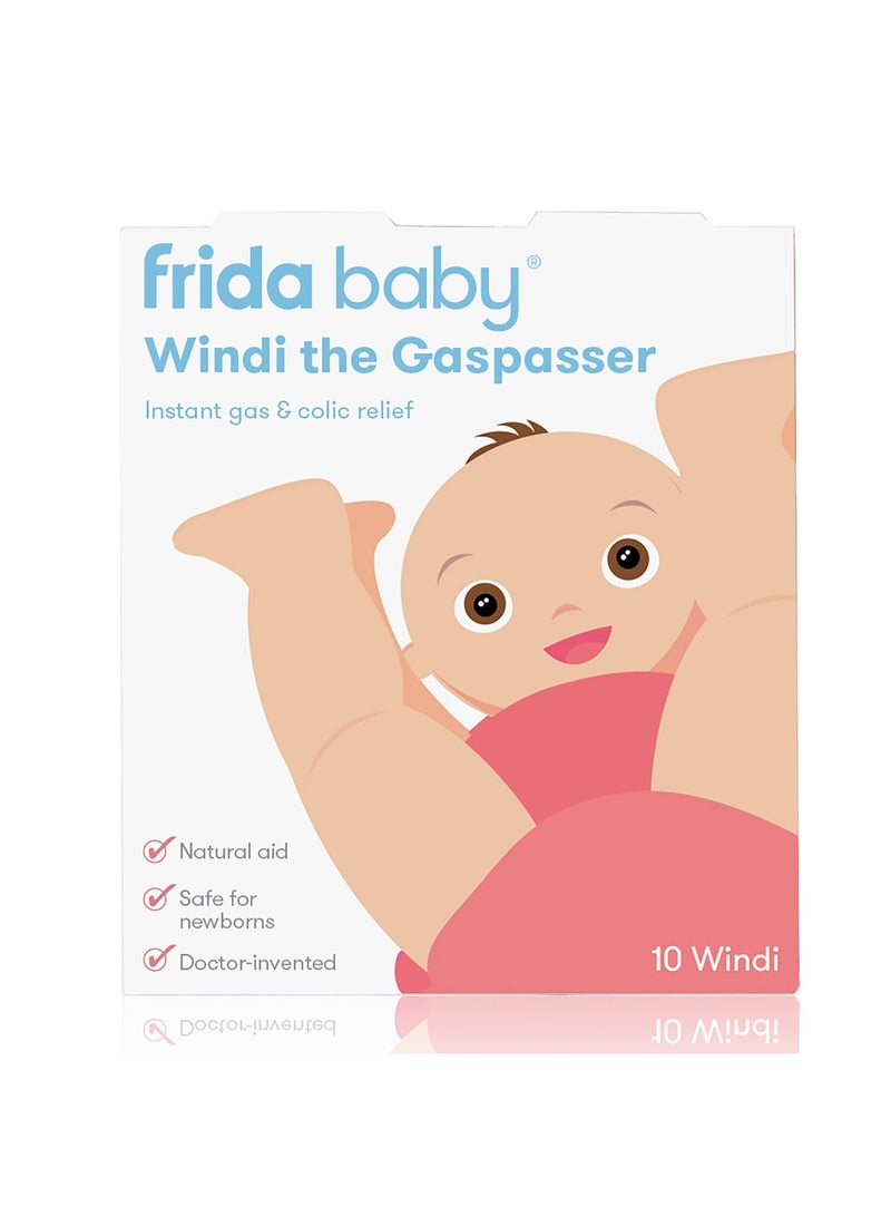 fridababy Windi Gaspasser For Babies 0 Months Pack Of 10 - Image 2