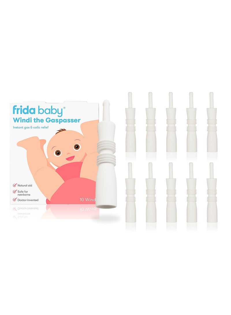 fridababy Windi Gaspasser For Babies 0 Months Pack Of 10 - Image 1