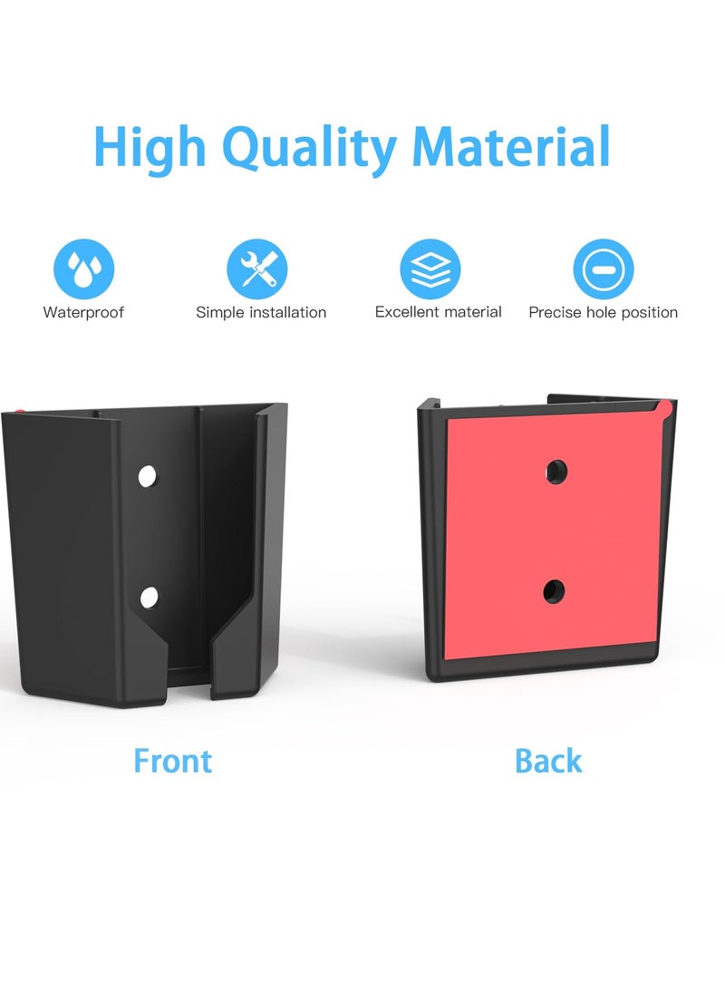 Excefore - Internet Kit , Mounting Kit for Starlink, Ethernet Adapter Mount for Starlink, ABS Stability Mounting Kit for Starlink Internet Satellite Brackets (Black) - Image 1