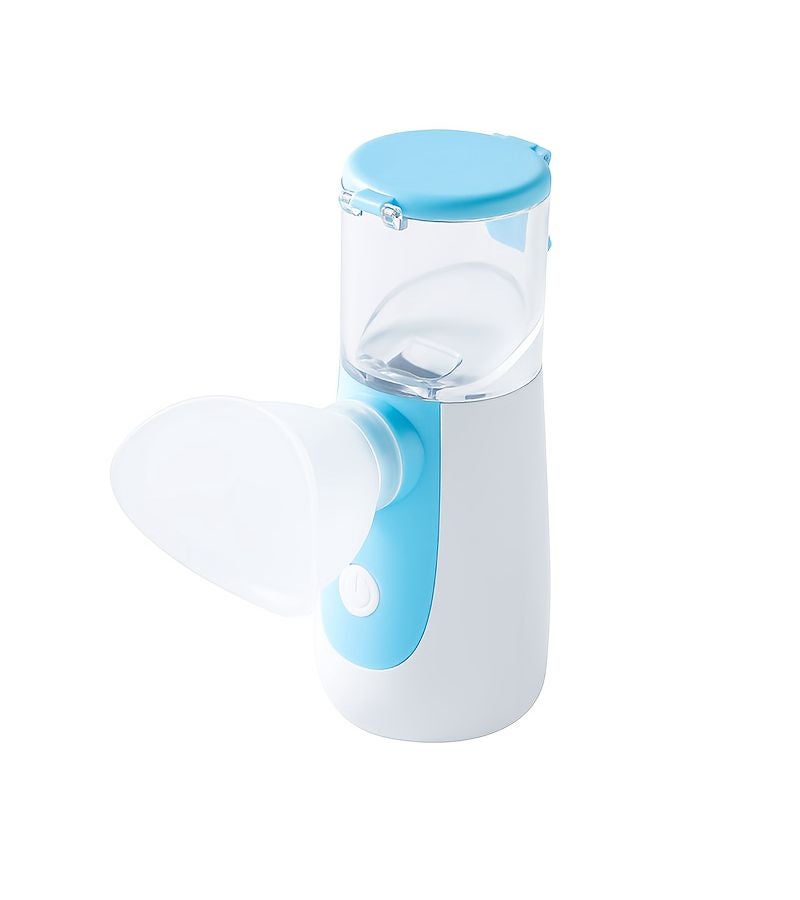 White-Pink Rechargeable 2-In-1 Eye Moisturizer Handheld Facial Steamer Hydrates Deeply Cleanses Pores Relieves Dryness And Fatigue For Office And Computer Workers - Image 3