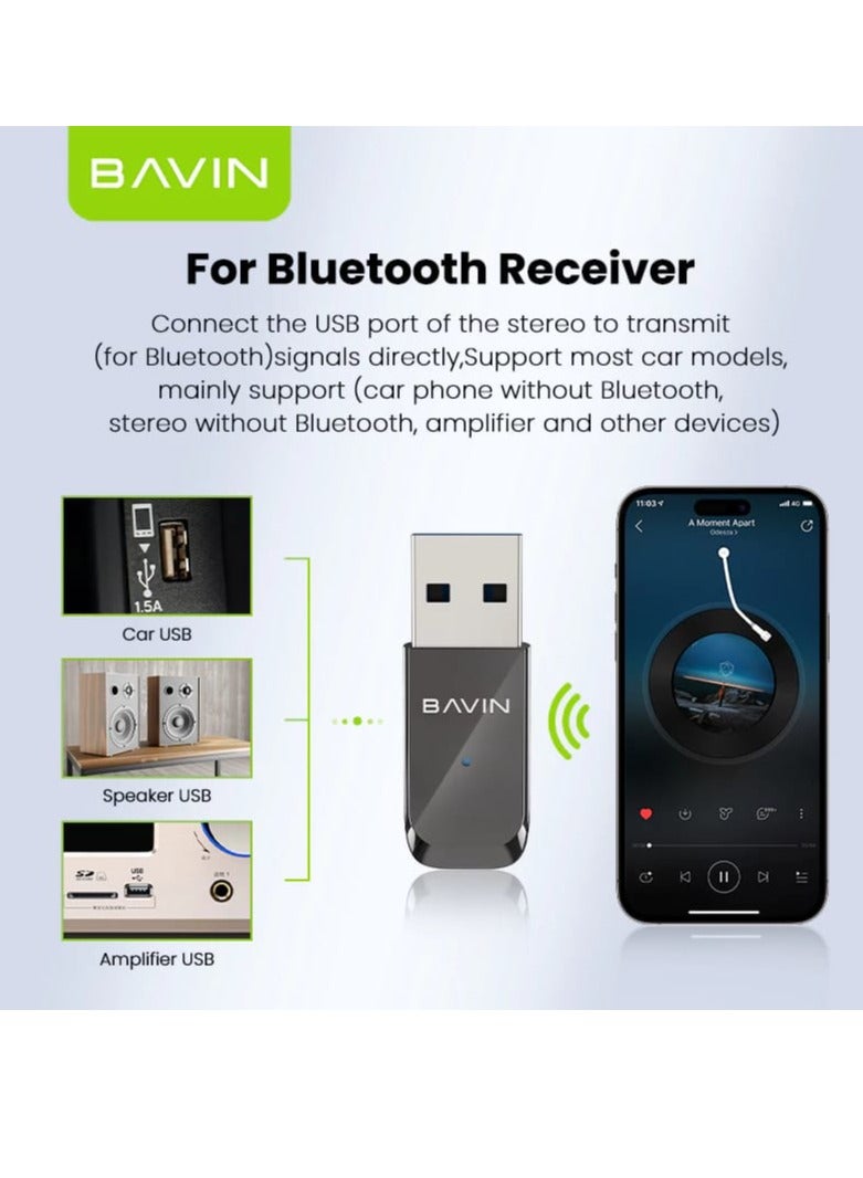 Bavin Sound Bluetooth Music Receiver - Image 2