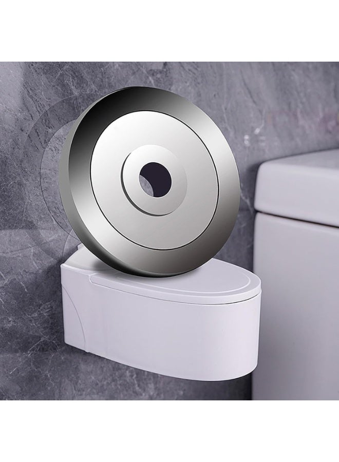 Toilet-Shaped Wall-Mounted Plastic Ashtray – Creative Bathroom Decor & Storage, Novelty Toilet Design for Cigarettes, Small Items, or Accessories – Fun Home or Office Accent - Image 2