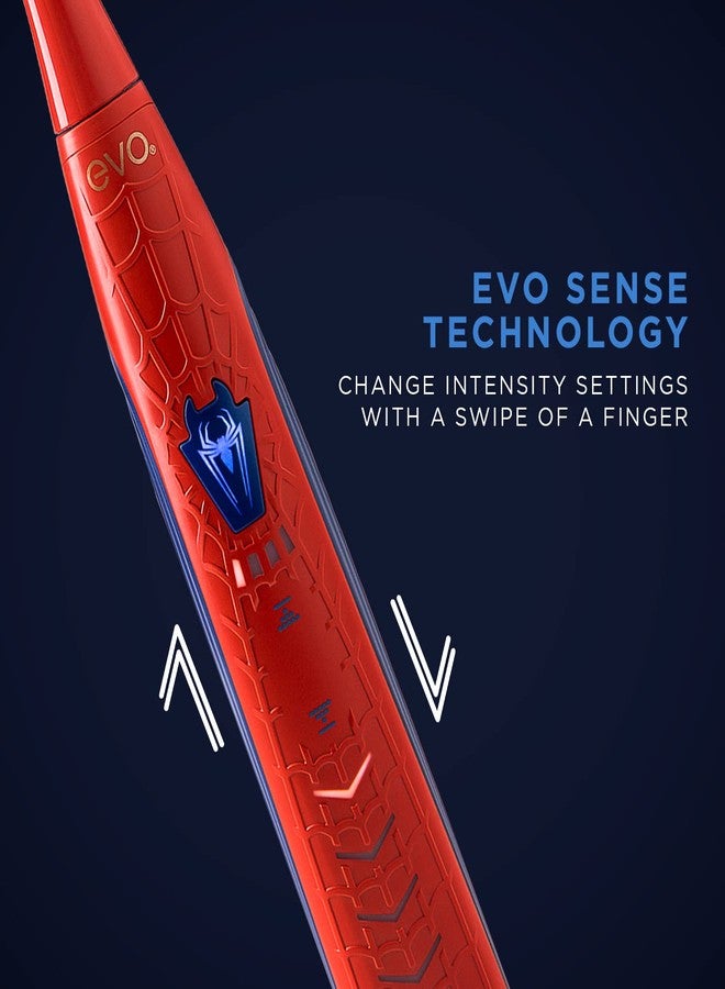 إيفو فرشاة أسنان صوتية قابلة لإعادة الشحن evo SPM-1، سبايدرمان من مارفل، قصص مارفل المصورة، هدايا مارفل للرجال، طقم هدايا رجالي، ملحقات مرفقة - الإصدار القياسي - Image 5