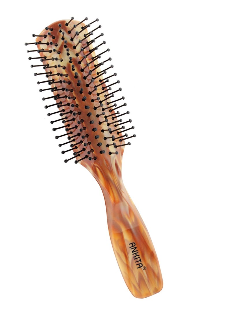 ANKITA All-Purpose Hair Brush with Nylon Bristle, Multicolor - Image 1