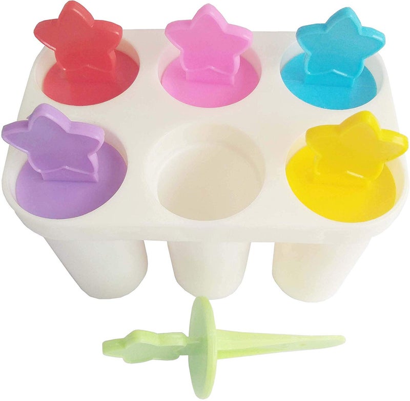 Allmart Enterprise Kulfi Tutty Fruity Ice Cream Mould Kulfi Candy Maker Ice Cube Tray Set Multicolor (Plastic) - Image 2