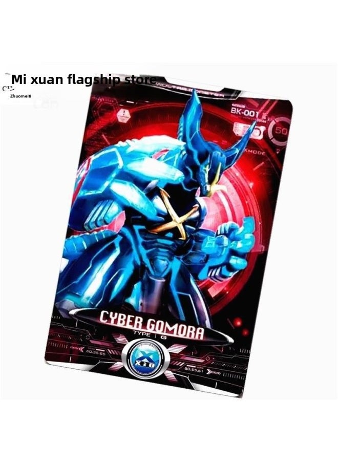 Generic - Aix Ultraman Transformation Sublimation Weapon X Virtual Terminal Card Genuine Toy Kids Boy Flash-Color:[domestic Version] Aix Terminal 3 Random Cards [no Linkage Function] - Image 1